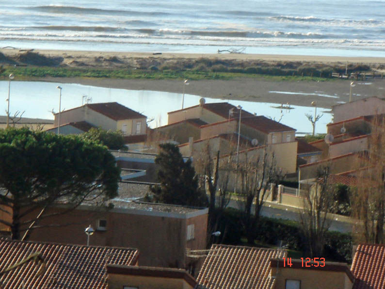 foto 8 Aluguer de férias entre particulares Saint Pierre la Mer appartement Languedoc-Roussillon Aude Vista do terraço