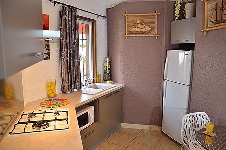 foto 3 Aluguer de frias entre particulares Flic-en-Flac bungalow   Canto cozinha