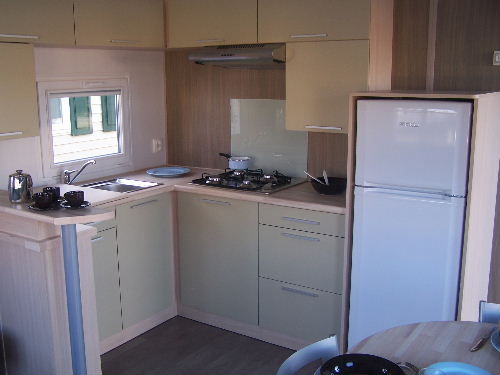 foto 5 Aluguer de frias entre particulares Deauville mobilhome Baixa-Normandia Calvados Cozinha americana