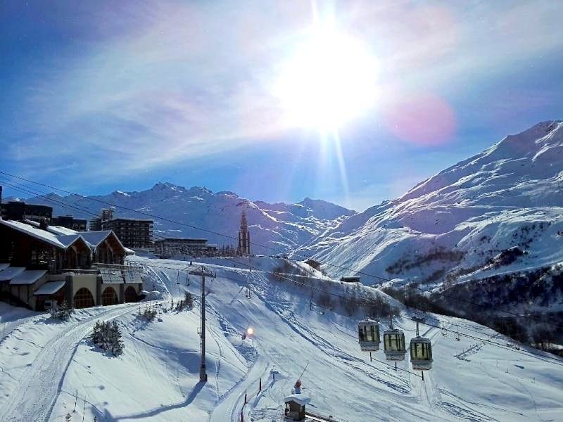 foto 16 Aluguer de frias entre particulares Les Menuires studio Rdano-Alpes Sabia vista da varanda