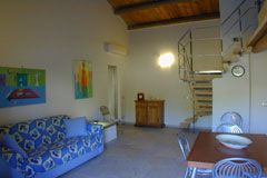 foto 7 Aluguer de frias entre particulares Scopello appartement Siclia Trpani (provncia de) Sala de estar