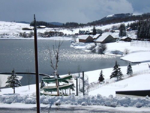 vista da varanda Locao Estdio 22397 Besse - Super Besse