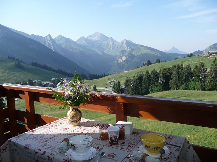 foto 3 Aluguer de frias entre particulares La Clusaz studio Rdano-Alpes Alta Sabia vista da varanda