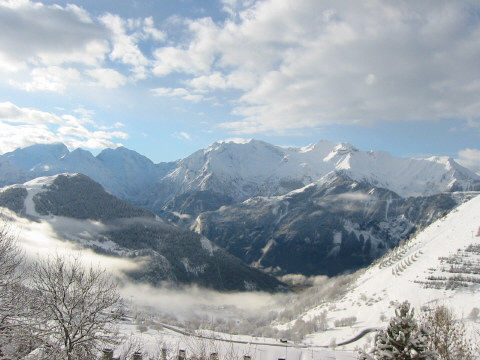 foto 0 Aluguer de frias entre particulares Alpe d'Huez appartement Rdano-Alpes Isre Vista do terrao