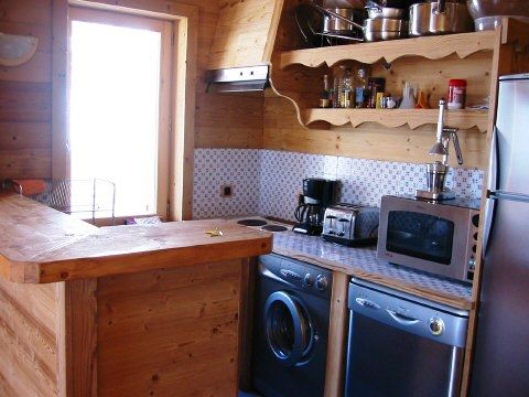 foto 8 Aluguer de frias entre particulares Alpe d'Huez appartement Rdano-Alpes Isre Cozinha americana