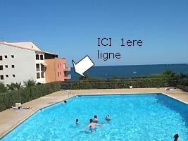 foto 5 Aluguer de frias entre particulares Cap d'Agde appartement Languedoc-Roussillon Hrault Piscina