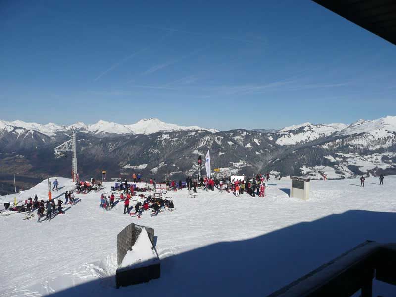 foto 4 Aluguer de frias entre particulares Samons studio Rdano-Alpes Alta Sabia vista da varanda