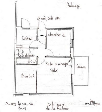 foto 26 Aluguer de férias entre particulares Valmorel appartement Ródano-Alpes Sabóia Planta do alojamento