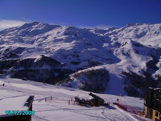 foto 2 Aluguer de férias entre particulares Les Menuires studio Ródano-Alpes Sabóia Vista desde do alojamento