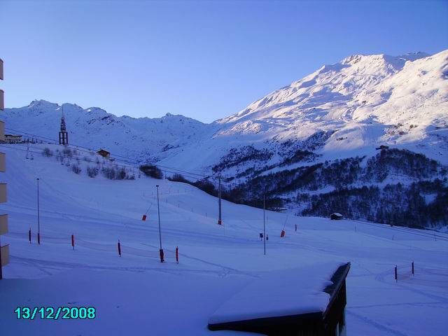 foto 4 Aluguer de frias entre particulares Les Menuires studio Rdano-Alpes Sabia vista da varanda