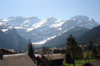 foto 9 Aluguer de férias entre particulares Les Diablerets appartement Vaud  vista da varanda