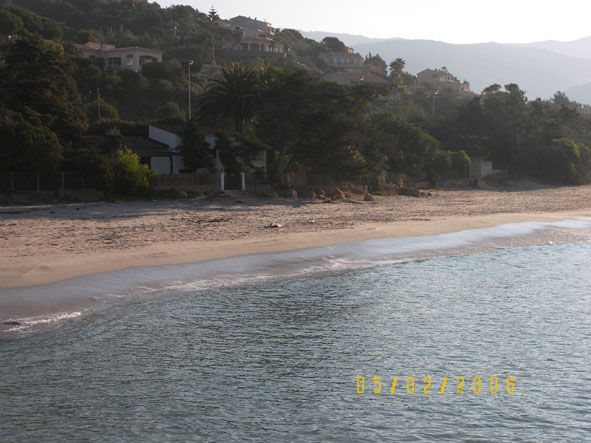 foto 2 Aluguer de férias entre particulares Ajaccio appartement Córsega Córsega do Sul Praia