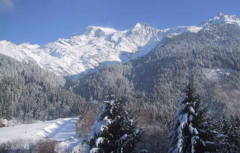 foto 8 Aluguer de férias entre particulares Les Contamines Montjoie appartement Ródano-Alpes Alta Sabóia vista da varanda