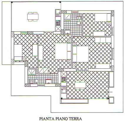 foto 14 Aluguer de frias entre particulares Castellammare del Golfo appartement Siclia Trpani (provncia de) Planta do alojamento