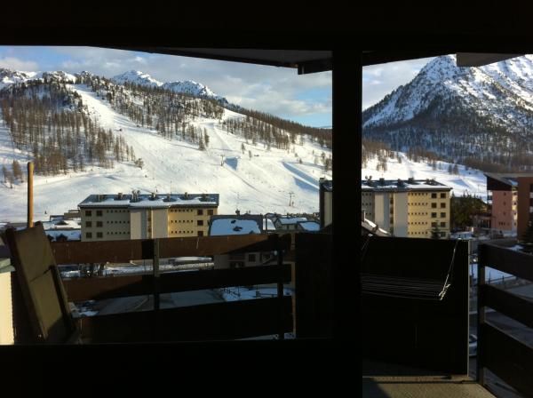 foto 2 Aluguer de frias entre particulares Montgenvre studio Provena-Alpes-Costa Azul Altos Alpes Vista desde do alojamento