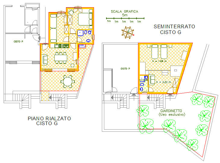 foto 3 Aluguer de frias entre particulares Golfo Aranci appartement Sardenha Olbia Tempio (provncia de) Planta do alojamento