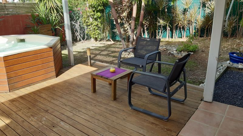 foto 4 Aluguer de férias entre particulares Sainte Anne (Guadalupe) appartement   Terraço