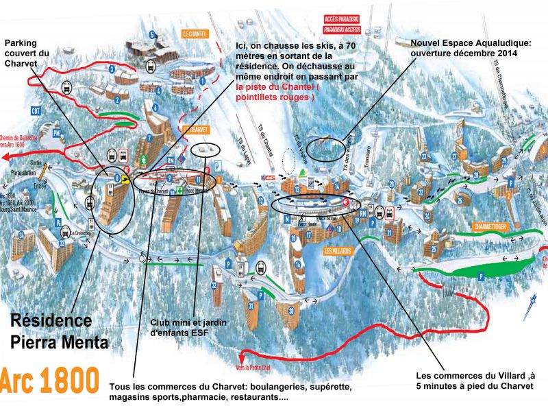 foto 18 Aluguer de frias entre particulares Les Arcs studio Rdano-Alpes Sabia