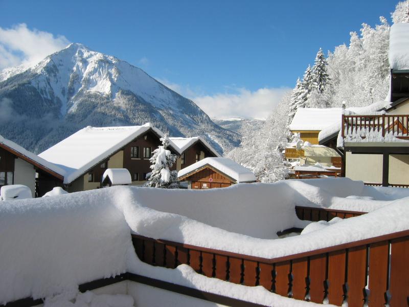 foto 5 Aluguer de frias entre particulares Champagny en Vanoise appartement Rdano-Alpes Sabia Vista do terrao