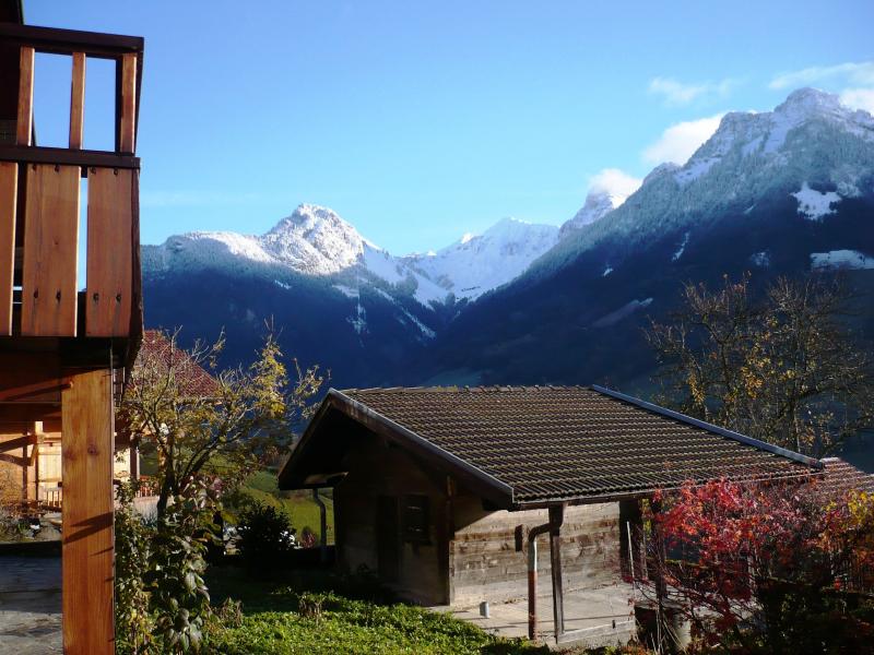 foto 13 Aluguer de frias entre particulares La Clusaz chalet Rdano-Alpes Alta Sabia Vista desde do alojamento