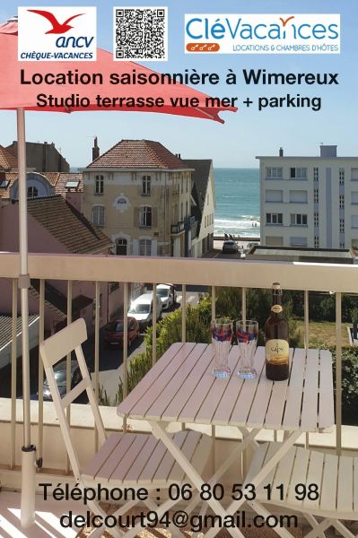 foto 1 Aluguer de frias entre particulares Wimereux studio Nord-Pas de Calais Pas de Calais vista da varanda