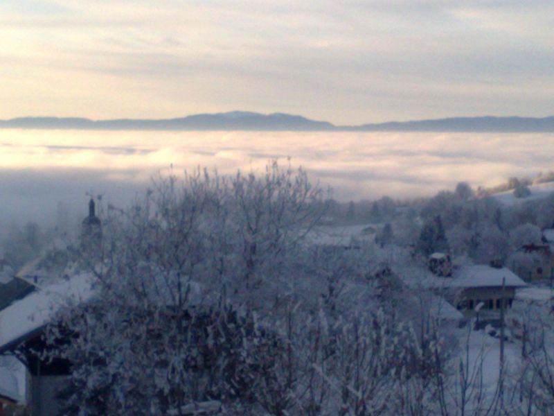 foto 10 Aluguer de férias entre particulares Thollon Les Mémises appartement Ródano-Alpes Alta Sabóia Vista desde do alojamento