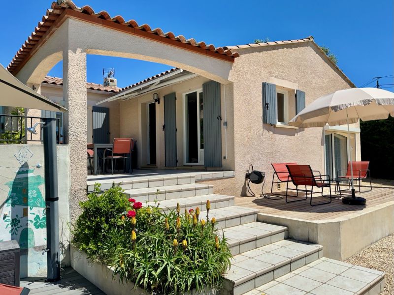 foto 4 Aluguer de férias entre particulares Barjac maison Languedoc-Roussillon Gard Terraço