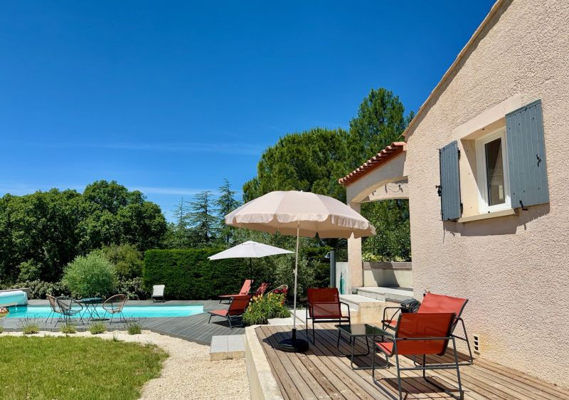 foto 5 Aluguer de férias entre particulares Barjac maison Languedoc-Roussillon Gard Terraço