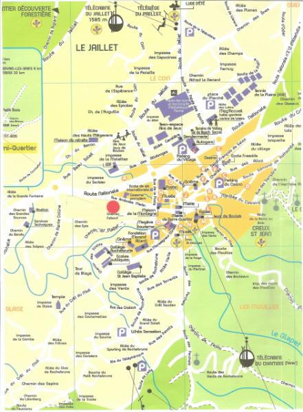 foto 14 Aluguer de frias entre particulares Megve appartement Rdano-Alpes Alta Sabia Mapa