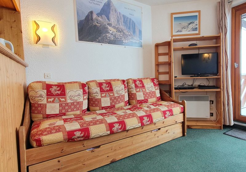 foto 3 Aluguer de férias entre particulares Val Thorens appartement Ródano-Alpes Sabóia Sala de estar