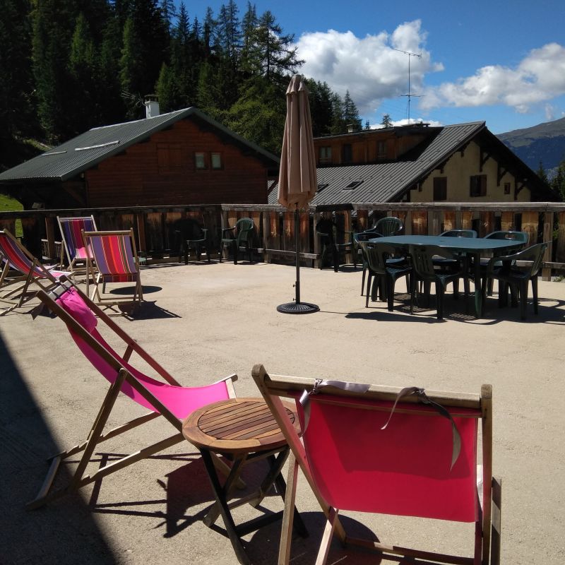 foto 18 Aluguer de férias entre particulares La Plagne chalet Ródano-Alpes Sabóia Terraço