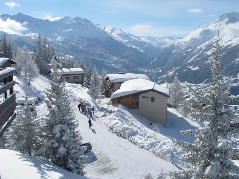 foto 9 Aluguer de frias entre particulares La Rosire 1850 studio Rdano-Alpes Sabia vista da varanda