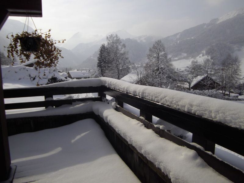 foto 15 Aluguer de frias entre particulares Les Contamines Montjoie chalet Rdano-Alpes Alta Sabia Vista do terrao
