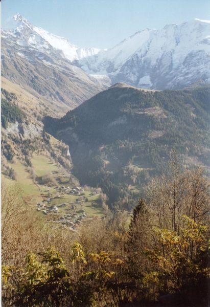 foto 16 Aluguer de frias entre particulares Les Contamines Montjoie chalet Rdano-Alpes Alta Sabia Vista desde do alojamento