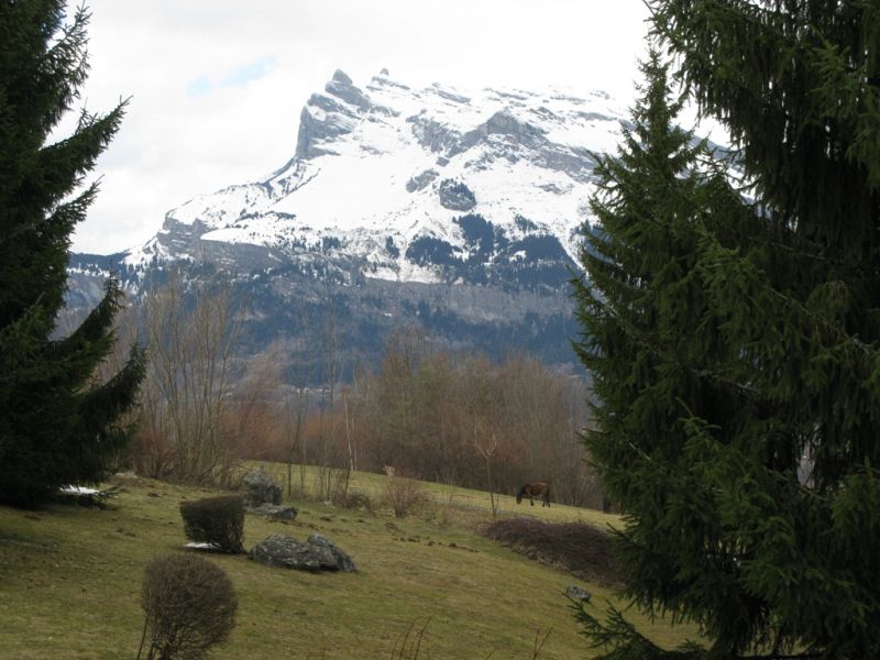 foto 4 Aluguer de frias entre particulares Saint Gervais Mont-Blanc appartement Rdano-Alpes Alta Sabia vista da varanda