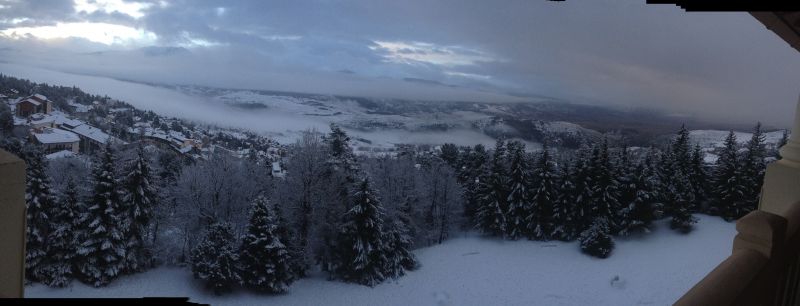 foto 3 Aluguer de frias entre particulares Font Romeu studio Languedoc-Roussillon Pirineus Orientais Vista do terrao