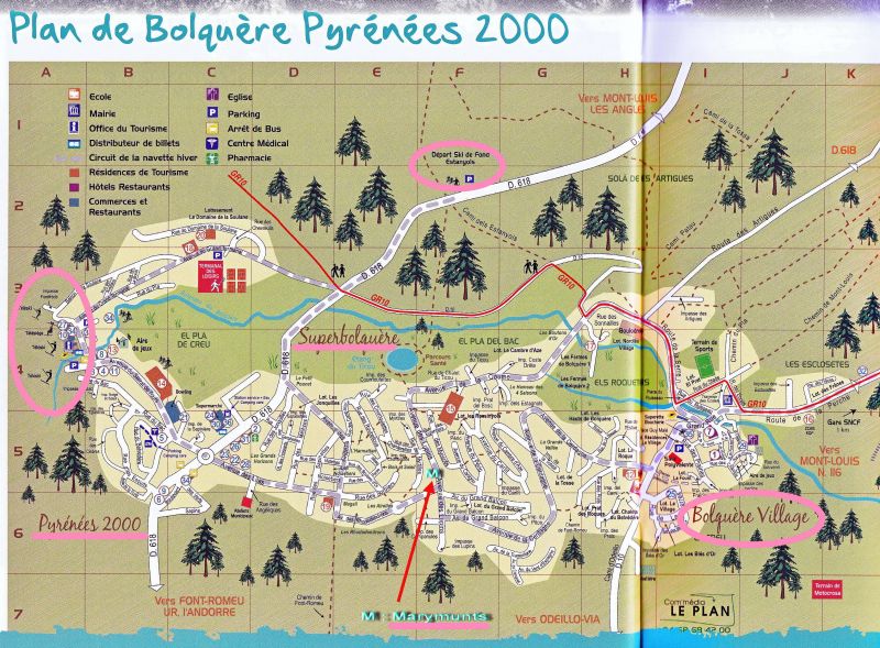 foto 23 Aluguer de frias entre particulares Font Romeu chalet Languedoc-Roussillon Pirineus Orientais Mapa