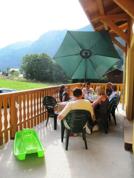 foto 3 Aluguer de férias entre particulares Châtel chalet Ródano-Alpes Alta Sabóia Vista do terraço