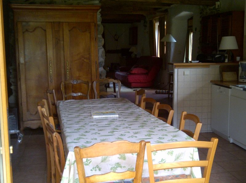 foto 7 Aluguer de férias entre particulares Chamonix Mont-Blanc chalet Ródano-Alpes Alta Sabóia Sala de jantar 1