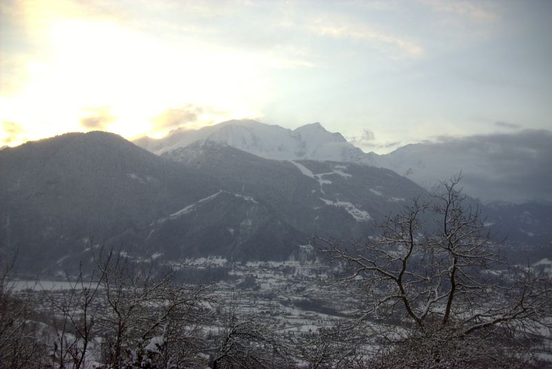 foto 1 Aluguer de férias entre particulares Chamonix Mont-Blanc chalet Ródano-Alpes Alta Sabóia Vista desde do alojamento