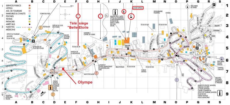 foto 13 Aluguer de frias entre particulares Les 2 Alpes appartement Rdano-Alpes Isre Mapa