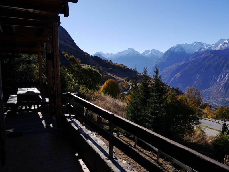 foto 4 Aluguer de férias entre particulares Alpe d'Huez chalet Ródano-Alpes Isère vista da varanda