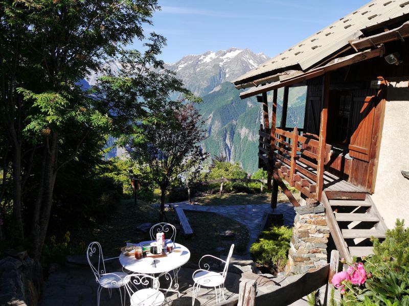 foto 12 Aluguer de férias entre particulares Alpe d'Huez chalet Ródano-Alpes Isère Terraço