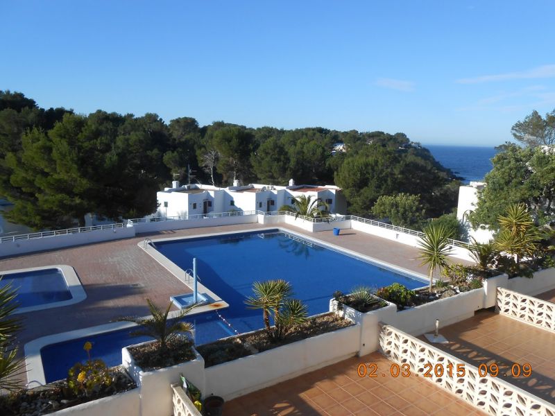 foto 2 Aluguer de férias entre particulares Cala Tarida studio Baleares Ibiza Piscina