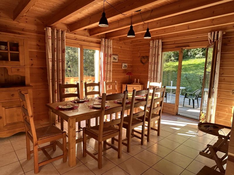 foto 2 Aluguer de férias entre particulares Samoëns chalet Ródano-Alpes Alta Sabóia Sala de jantar