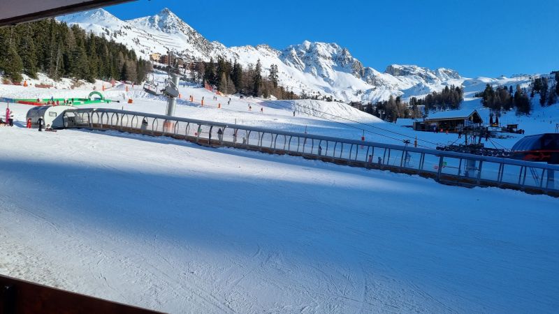 foto 11 Aluguer de férias entre particulares La Plagne appartement Ródano-Alpes Sabóia Vista do terraço