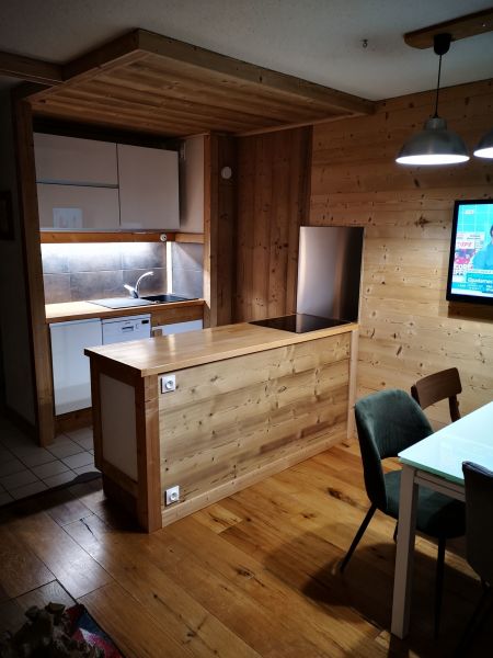 foto 7 Aluguer de férias entre particulares La Plagne appartement Ródano-Alpes Sabóia Cozinha americana