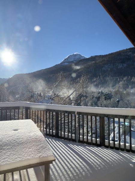 foto 2 Aluguer de frias entre particulares Serre Chevalier appartement Provena-Alpes-Costa Azul Altos Alpes Vista do terrao