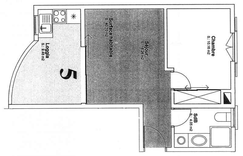 foto 11 Aluguer de férias entre particulares Les Trois Ilets appartement   Planta do alojamento