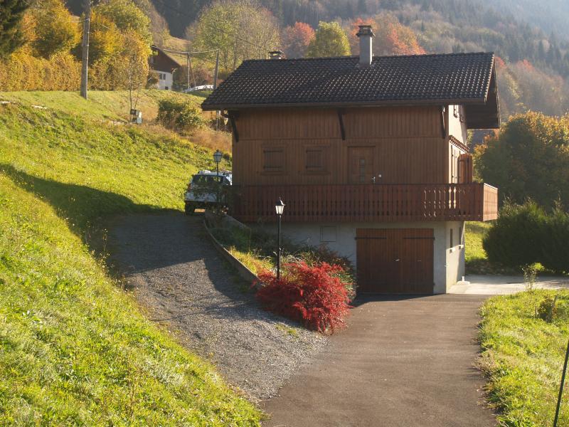 foto 4 Aluguer de férias entre particulares Les Carroz d'Araches chalet Ródano-Alpes Alta Sabóia Vista exterior do alojamento